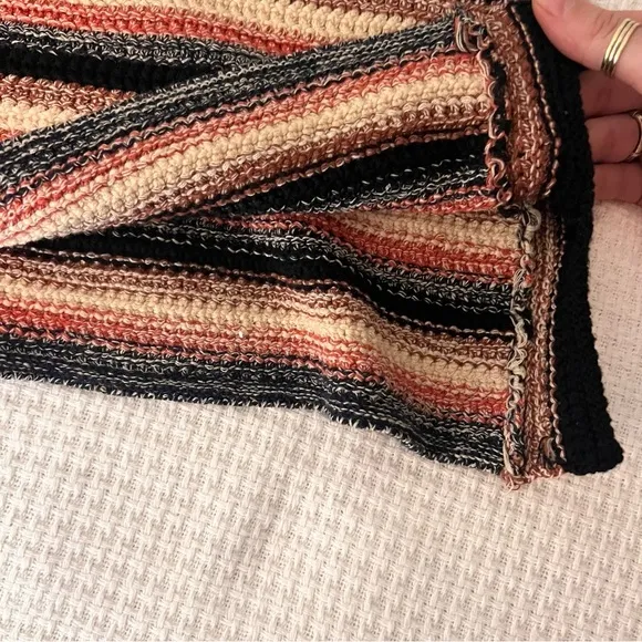 FREE PEOPLE Striped Retro‎ Ruby Knit Dress Size Medium - Image 6