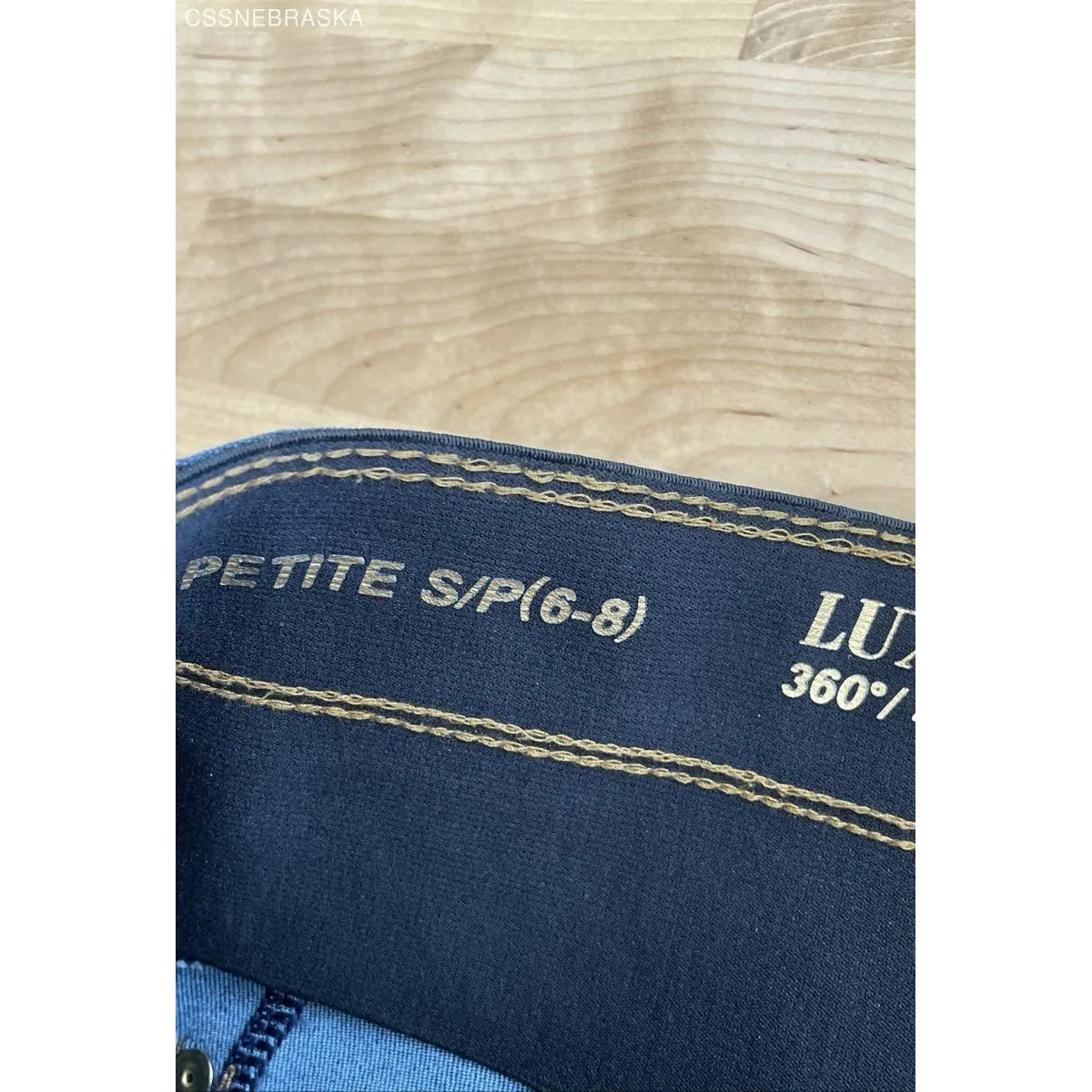 Nygard Blue Women's Luxe‎ Denim Ankle 360/4 Way Stretch Jeans Petite Small (6 - Image 7