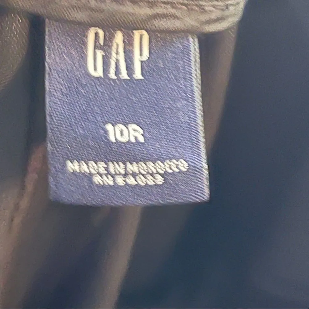 GAP Wool Blend Dress‎ Pants Black - Image 7