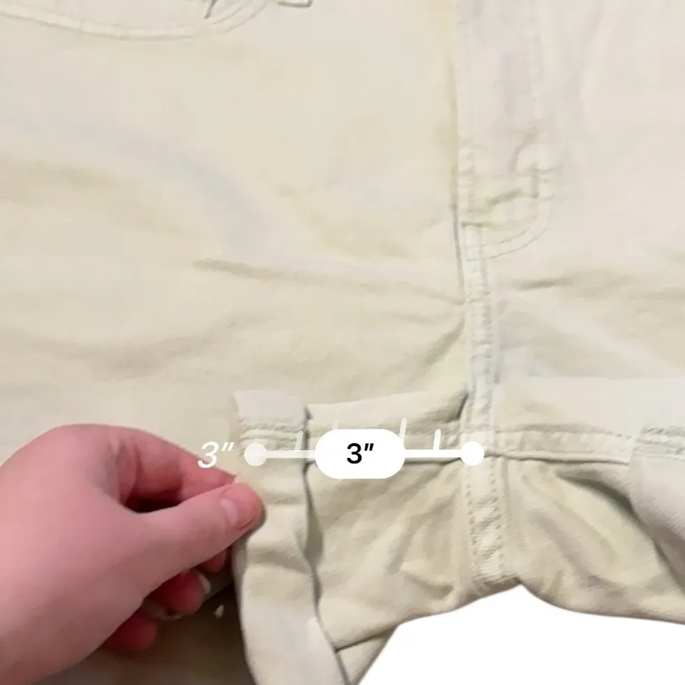 Old Navy NWT OG High Rise Shorts Women's Size 12 Green 3" Inseam Summer Casual - Image 8