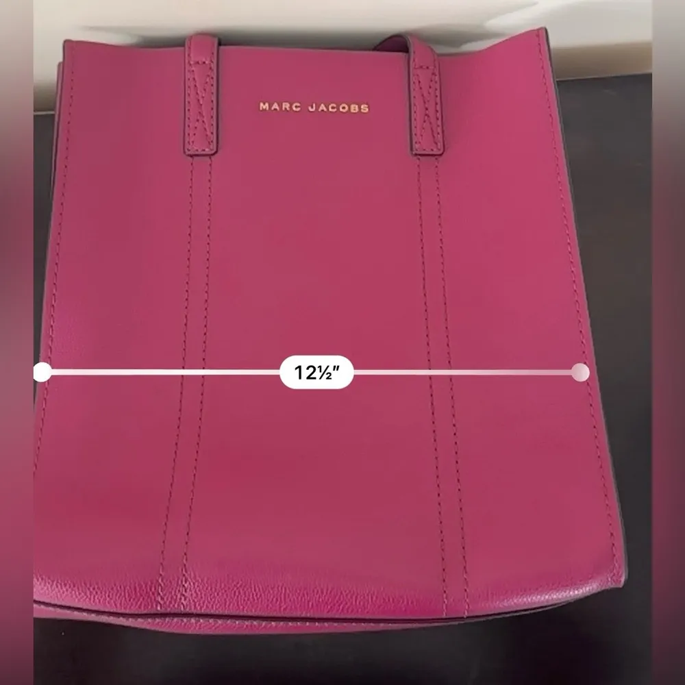 Marc Jacobs  “Repeat” Leather Tote Bag - Image 10