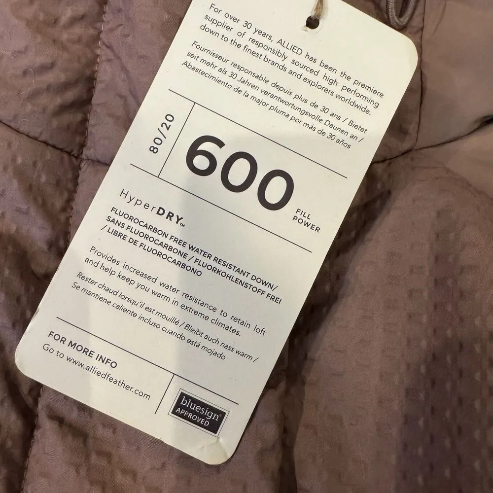 Adidas Women's Terrex MyShelter Cold.Rdy Jacket, HG3163, Purple, Size S 600 Fill - Image 8