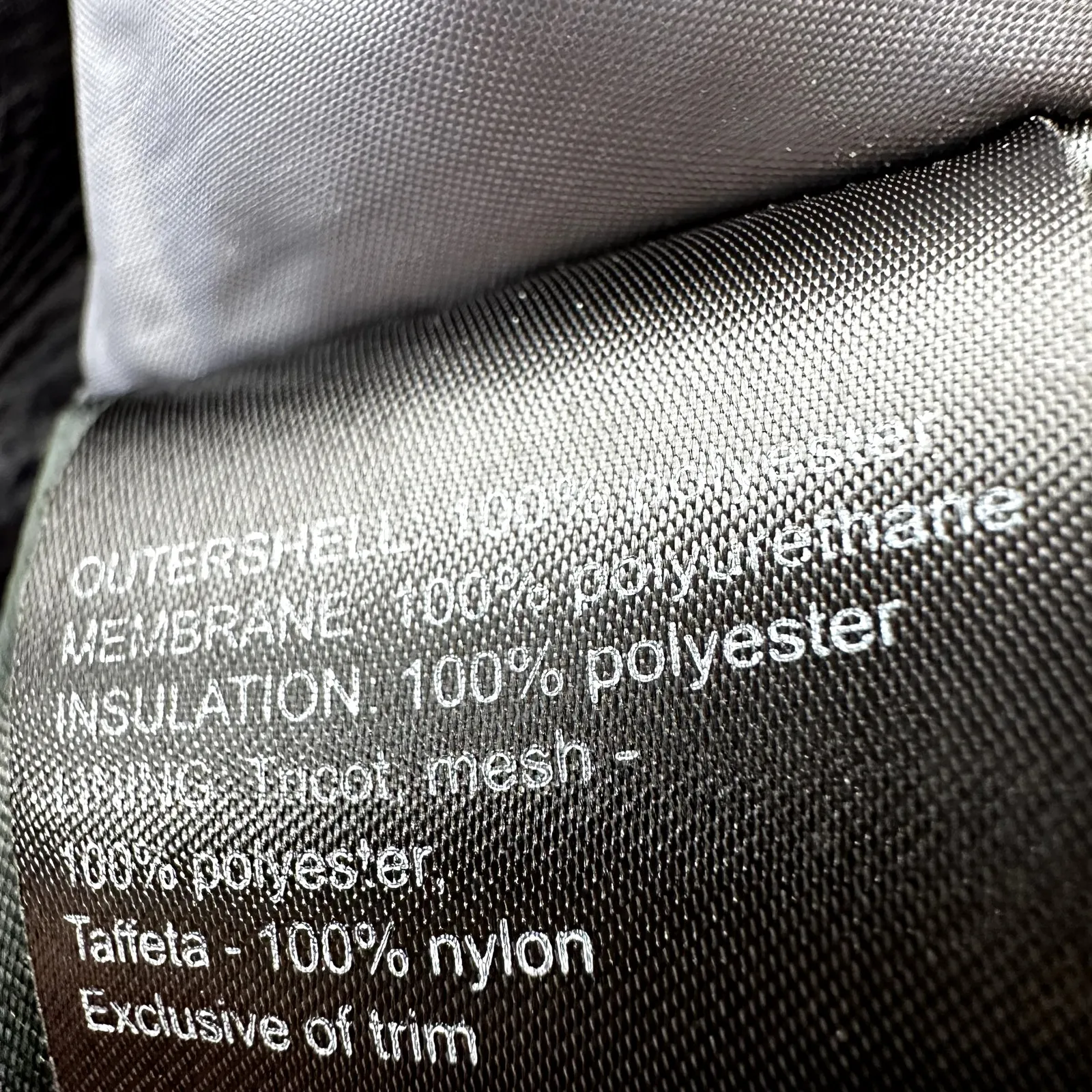 Burton Jet Set Jacket Hood ThermacoreEco Insulated DRYRIDE Slim Gray Medium - Image 3