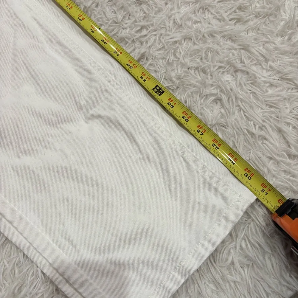 FUTURE COLLECTIVE x ALANI NOELLE‎ Cut Out Waist Straight Leg Jeans white Size 4 - Image 7