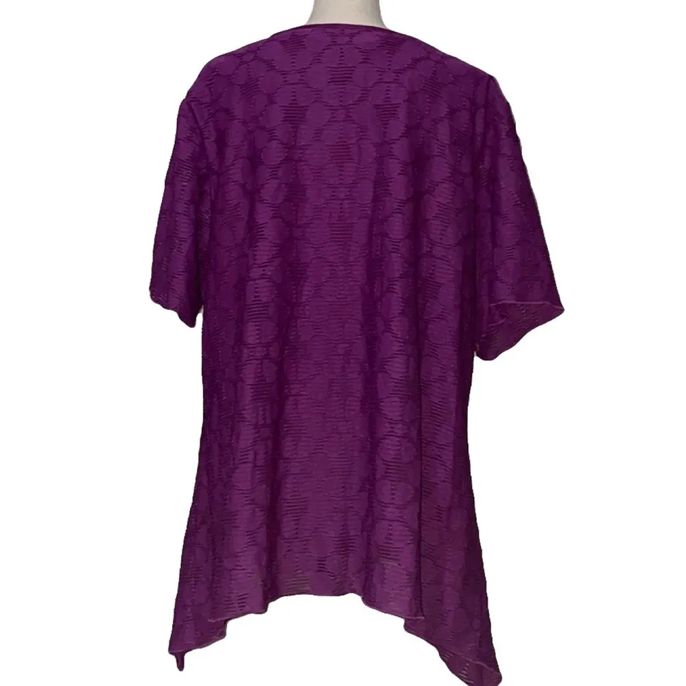Bon worth grape size large blouse new with tags Purple - Image 4