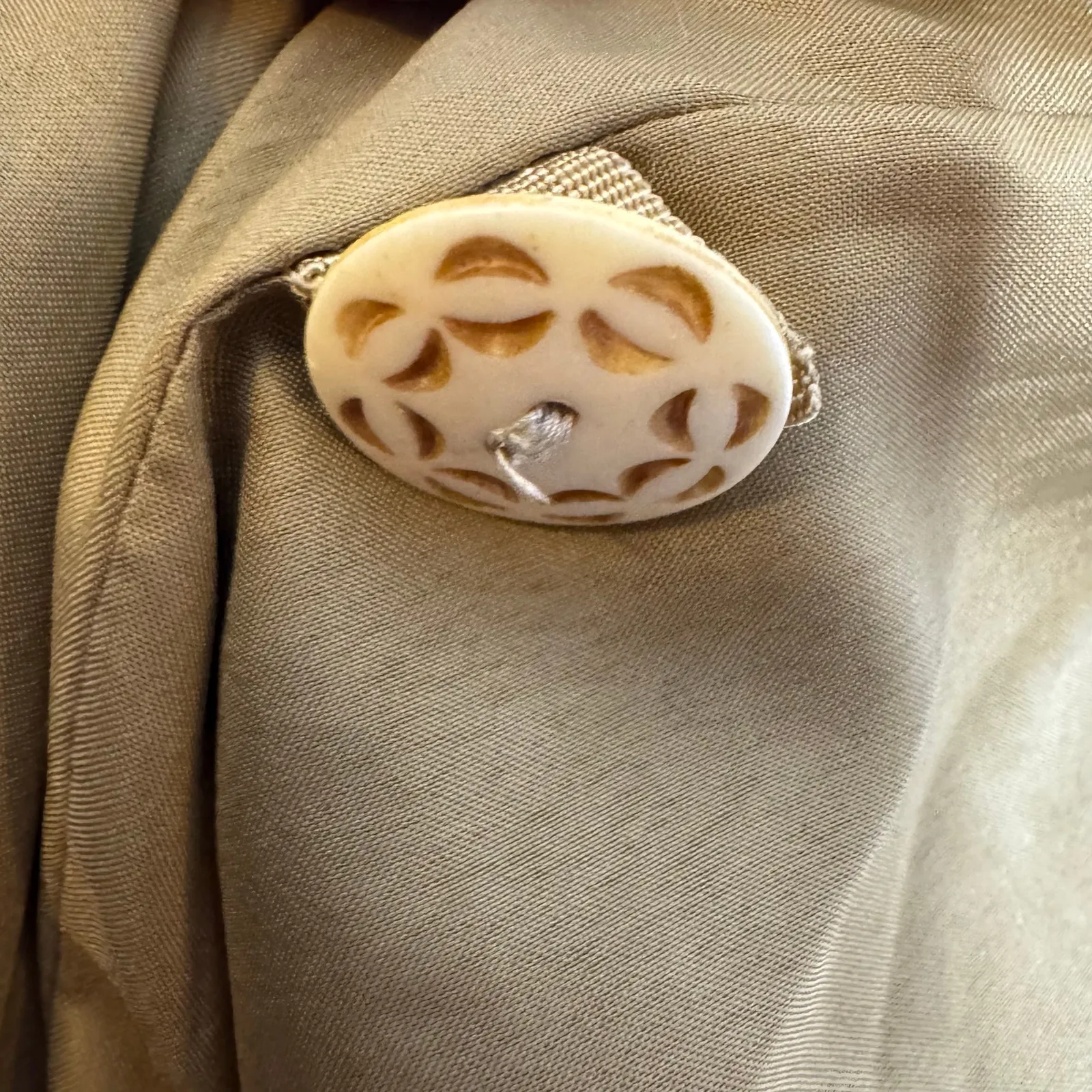 Indigo Moon Vintage Patchwork Tapestry Boho Art to Wear Jacket S Red - Image 6