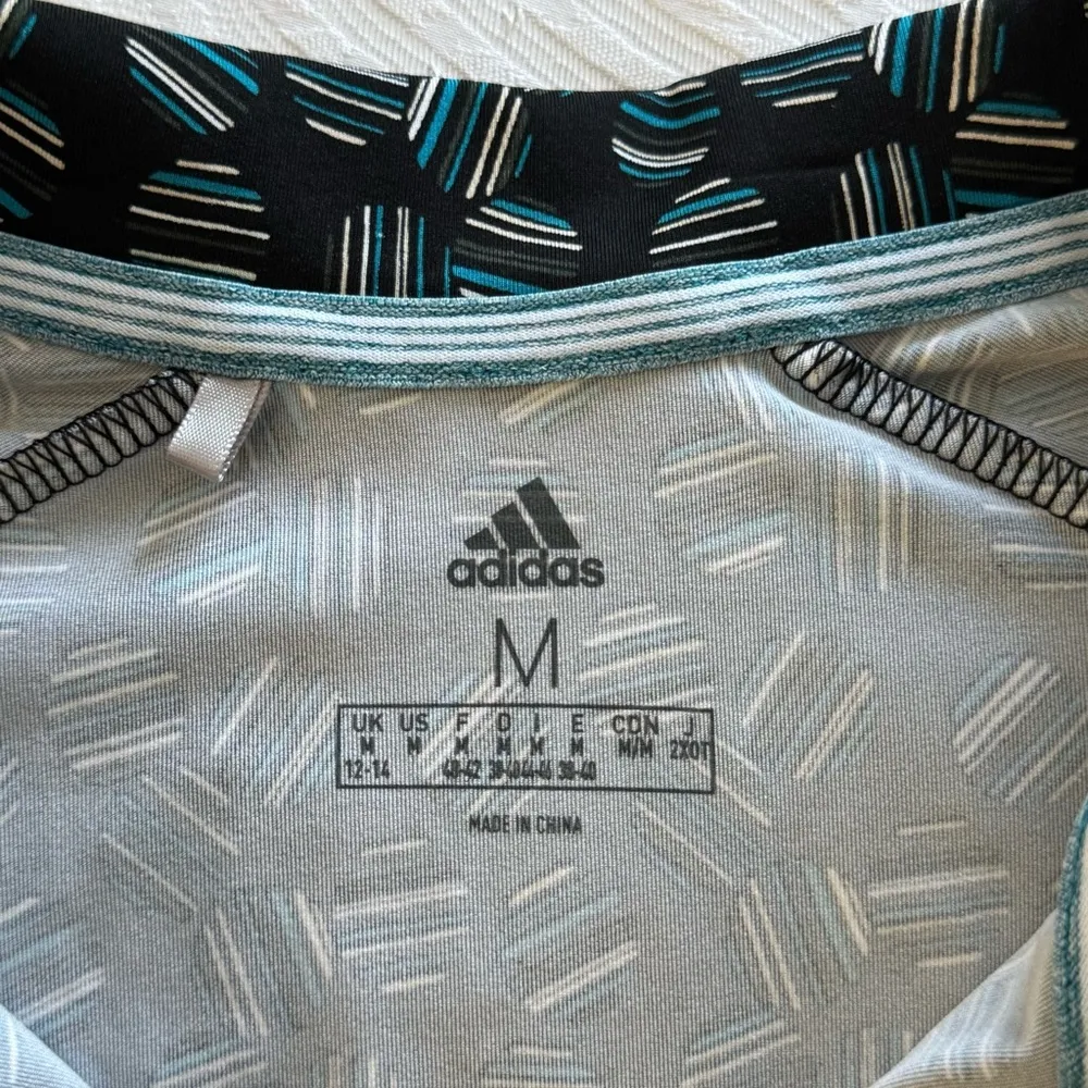 Adidas Ultimate365 Print Sleeveless Golf Polo - Image 8