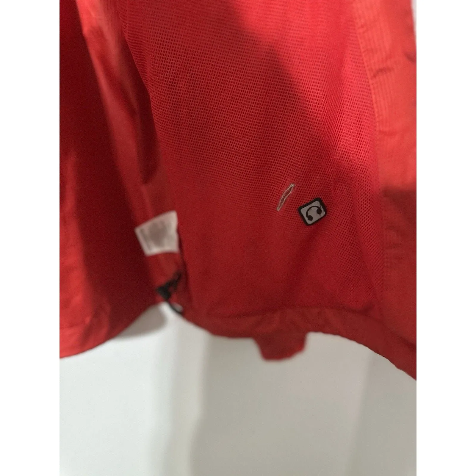 Nike Storm Fit Women’s Ohio State Jacket Medium College Rain Jacet Red OSU - Image 6