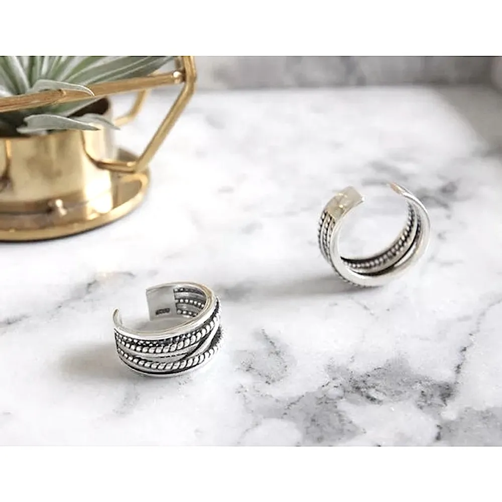 NEW 925 Sterling Silver Adjustable Ring‎ - Image 5