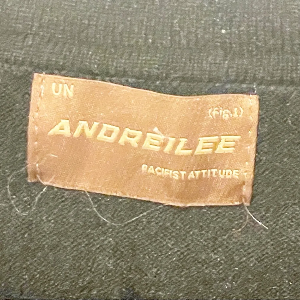 Andreilee Black Spellout Tie Sides Goth Punk Long Sleeve Top - Image 3