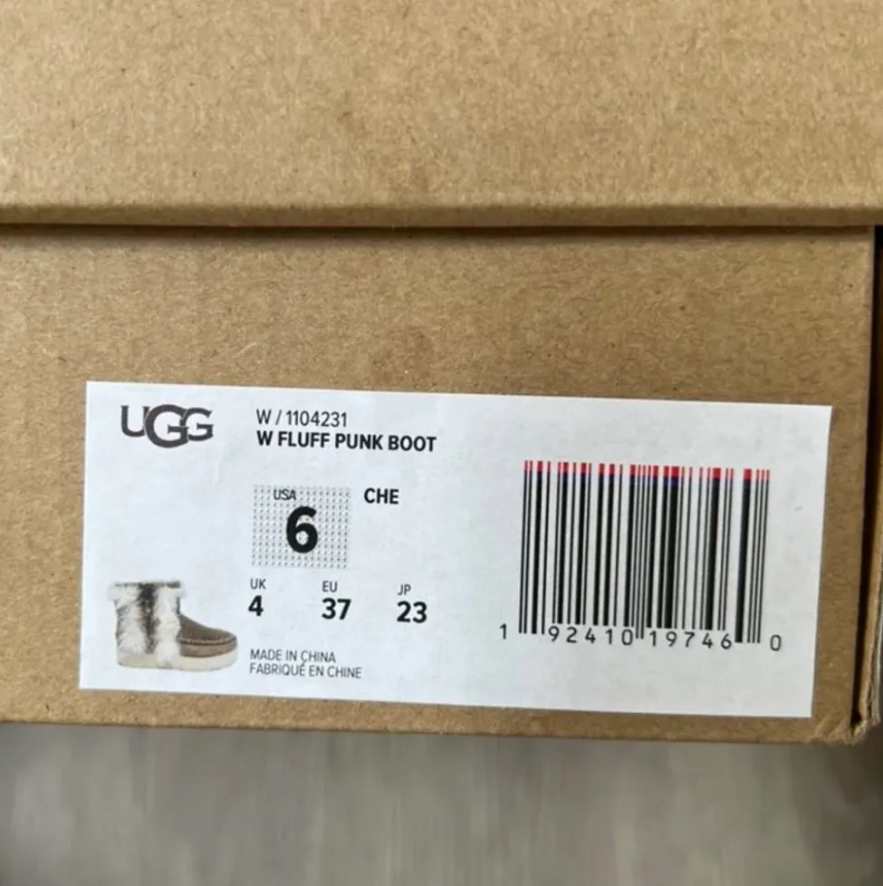 Fluff Punk Shearling Leather Booties Boots - Image 12