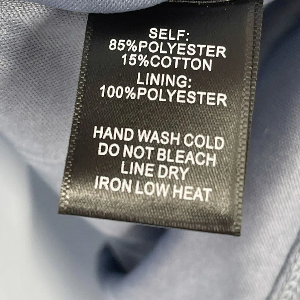 Lulu's Tender Moments Chambray Off the Shoulder Tie Sleeve Cropped Blouse Top - Image 10