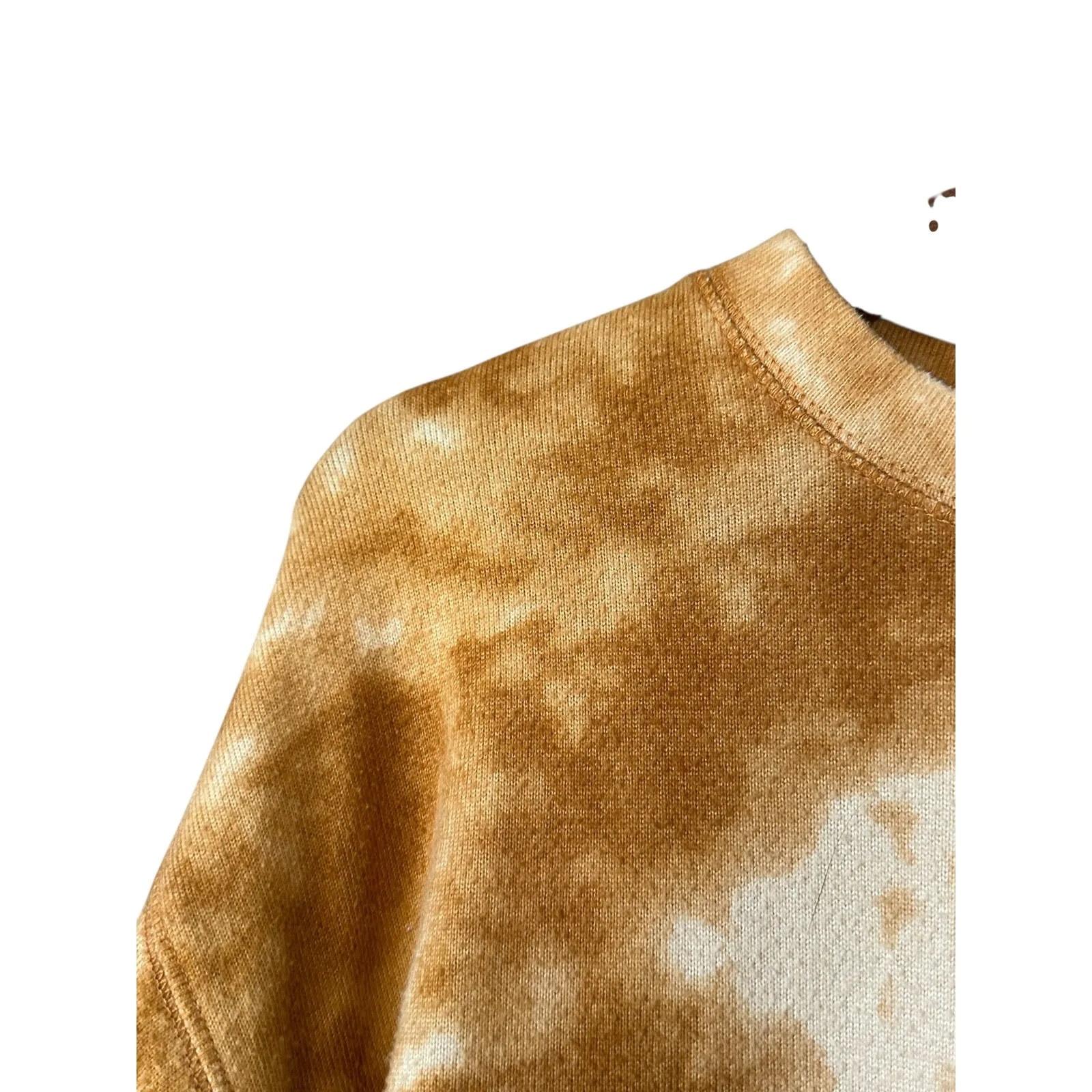 DOUBLE ZERO Tie Dye Crewneck Sweatshirt Long Sleeve Casual Pullover Top - Image 5