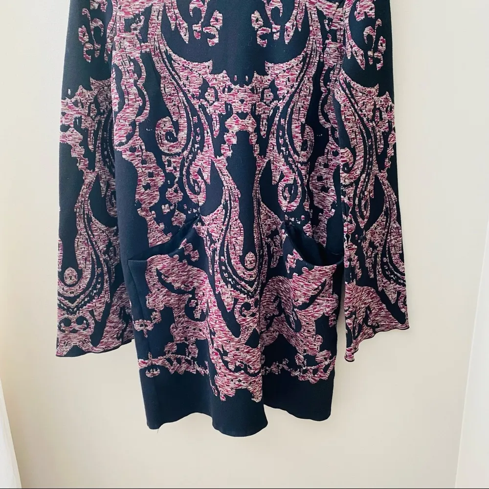 Free People Modern Love Mini Dress Black Sz Medium - Image 3