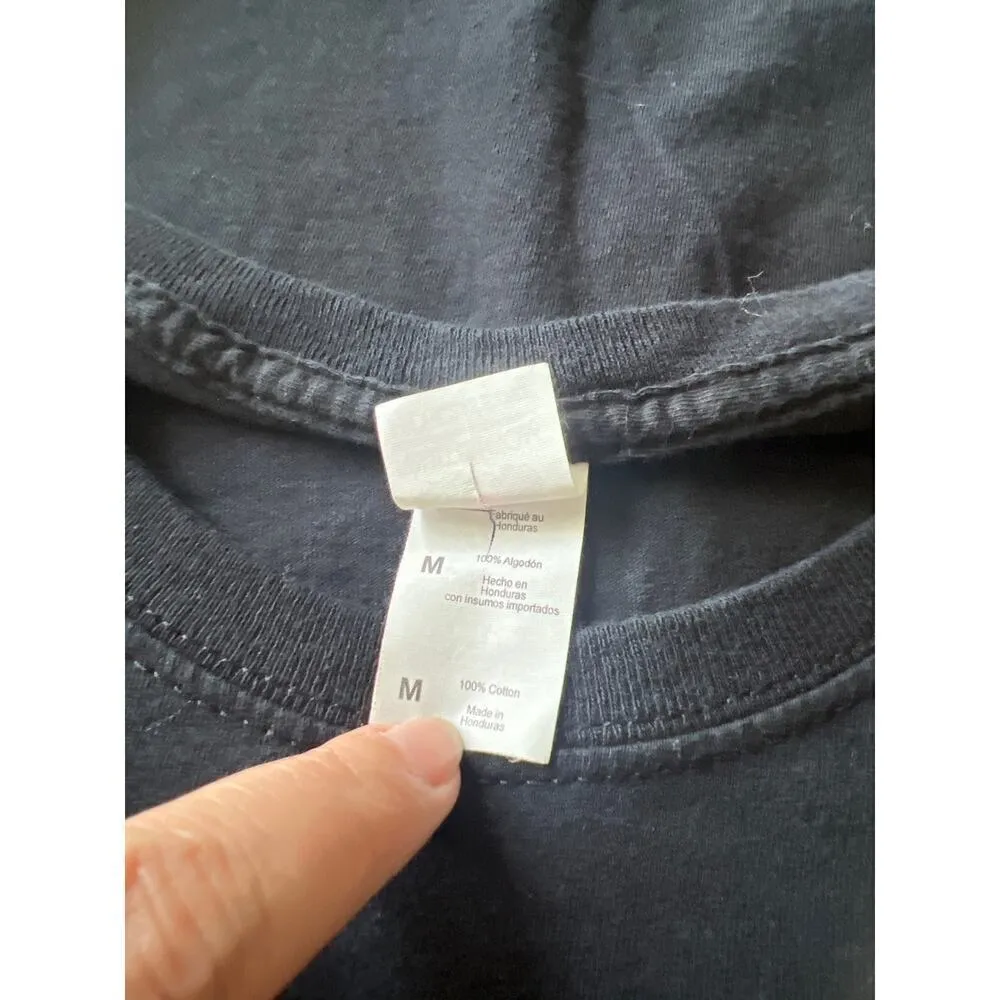 "It's Not‎ You, It's Me, but it's mostly you" Black Crop FOL Tee Sz Medium - Image 4