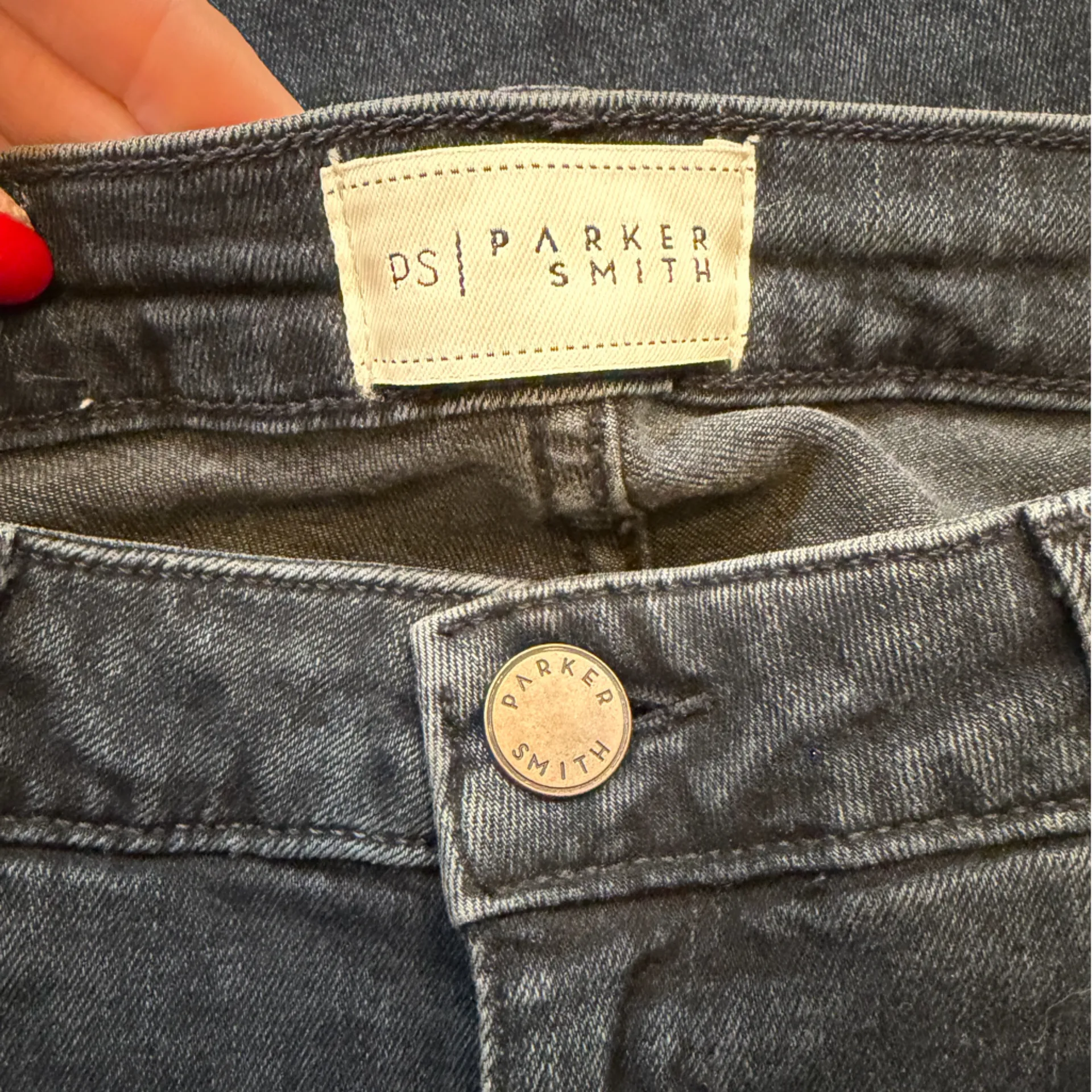 PARKER SMITH Dark Blue Skinny Jeans - Image 3