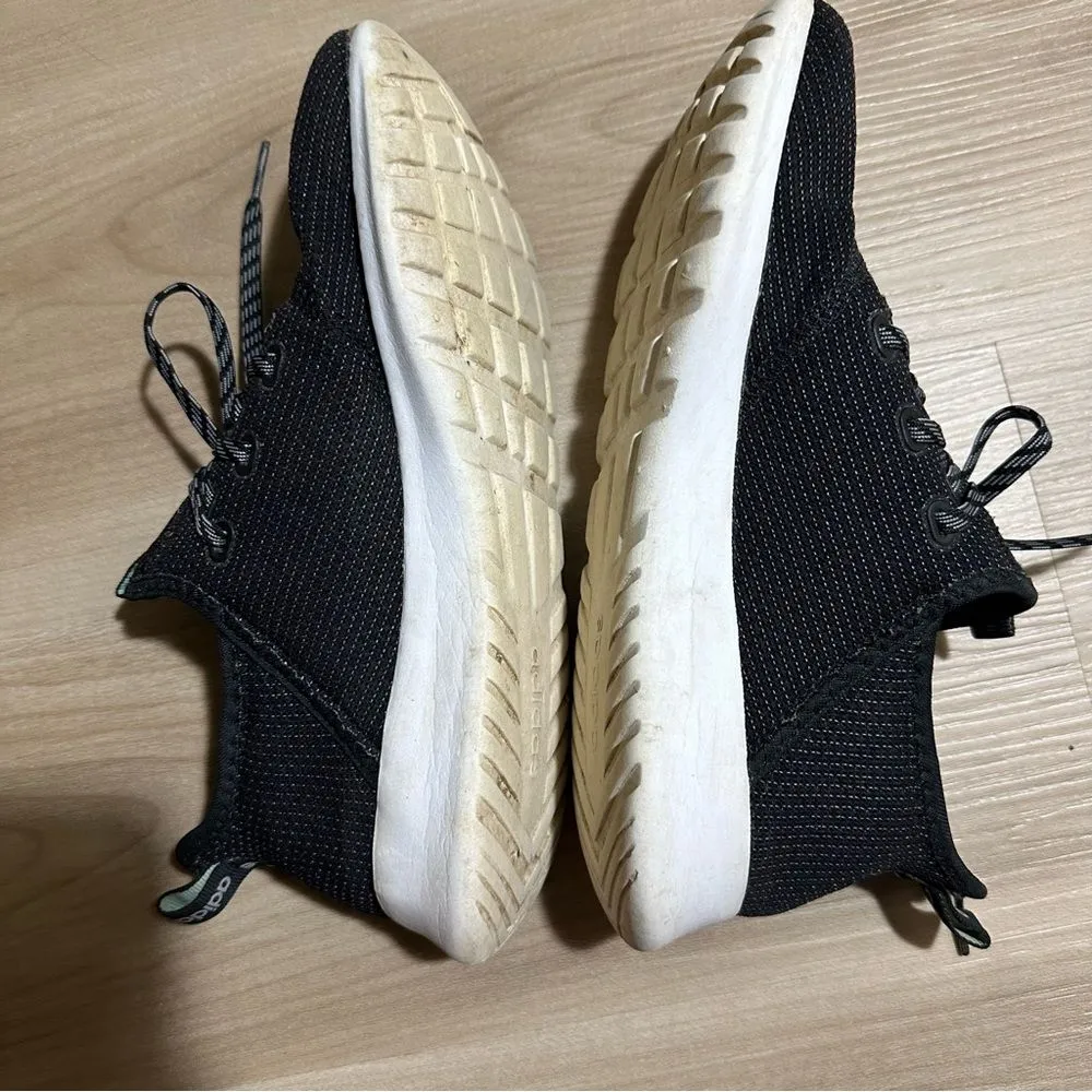 adidas Black cloudfoam Lightweight Walking Sneakers Size  7. 5 130091671‎ - Image 3