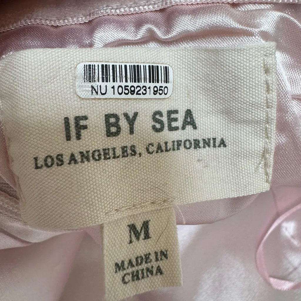 Anthropologie if By Sea Strapless Blue Floral Gown size Medium $129 Pink - Image 7