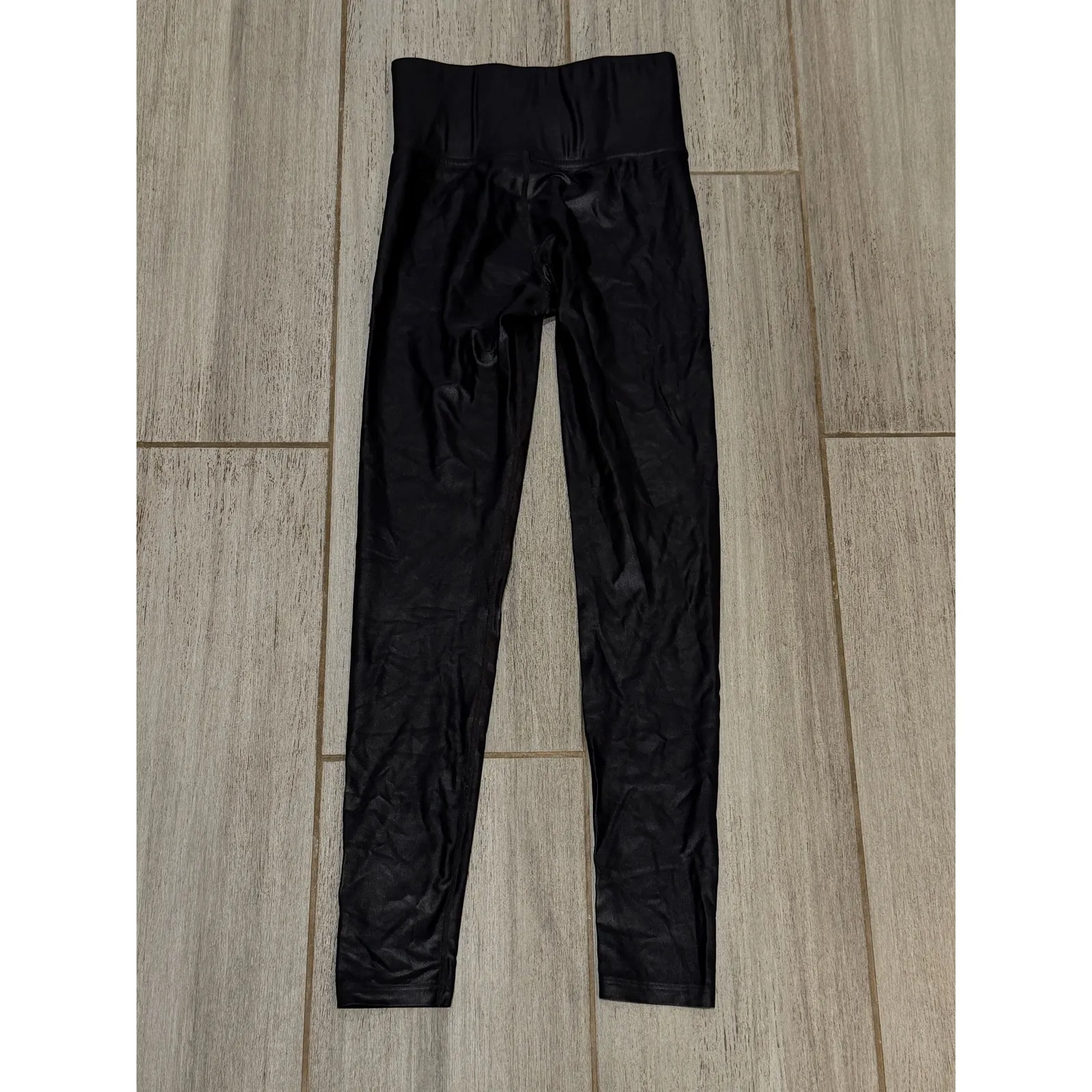 Carbon38 Takara Shine Leggings Womens XS Black High Rise 7/8 Luxury Activewear - Image 7