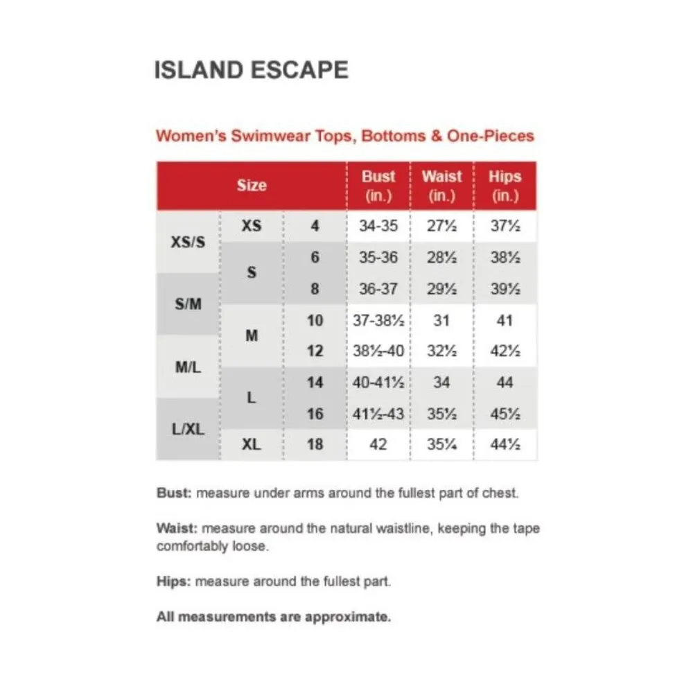 Island Escape Cali Underwire Tankini Top High Neck Swirl Floral Colorful 8 White - Image 5