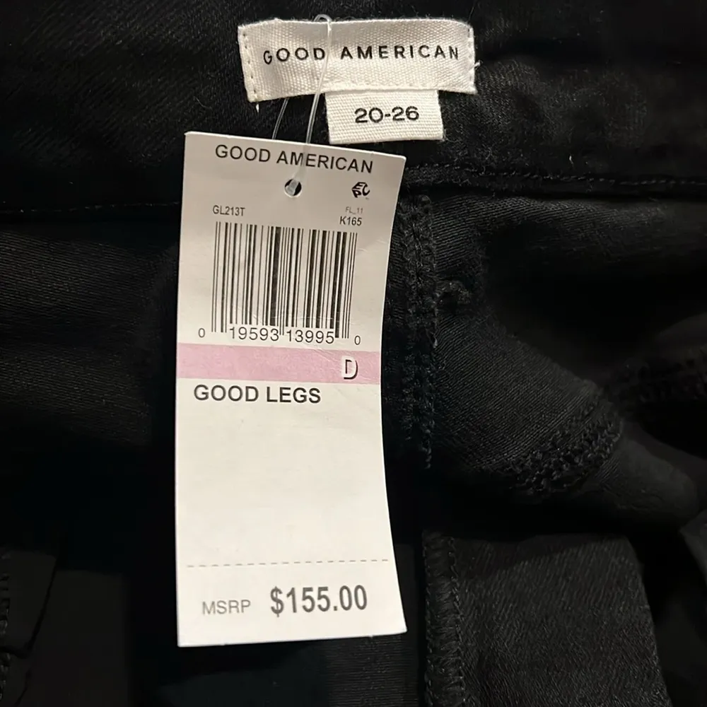 NWT Good American x Calik Denim Always Fit Good Legs Skinny Jeans, Size 20-26 - Image 4