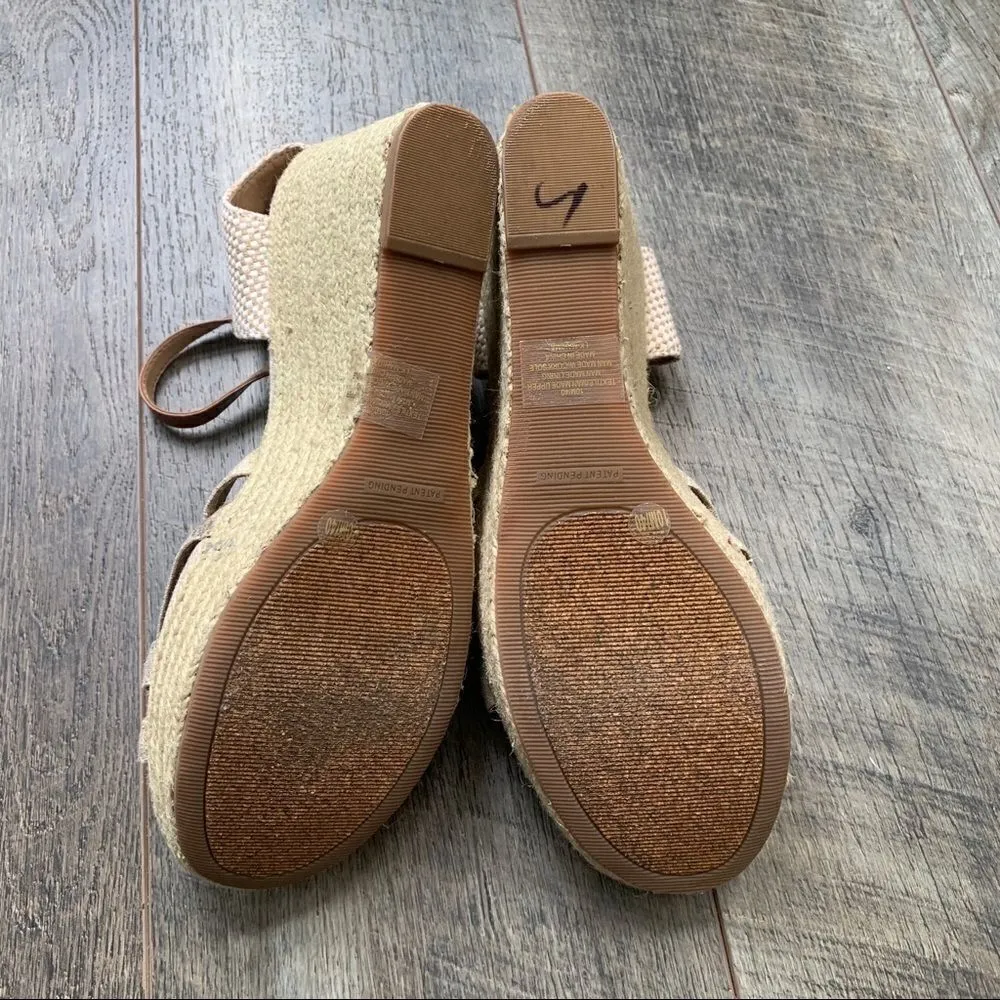 Lucky Brand Mahima Espadrille Wedge Beechwood Tan NWOT Size 10 - Image 7