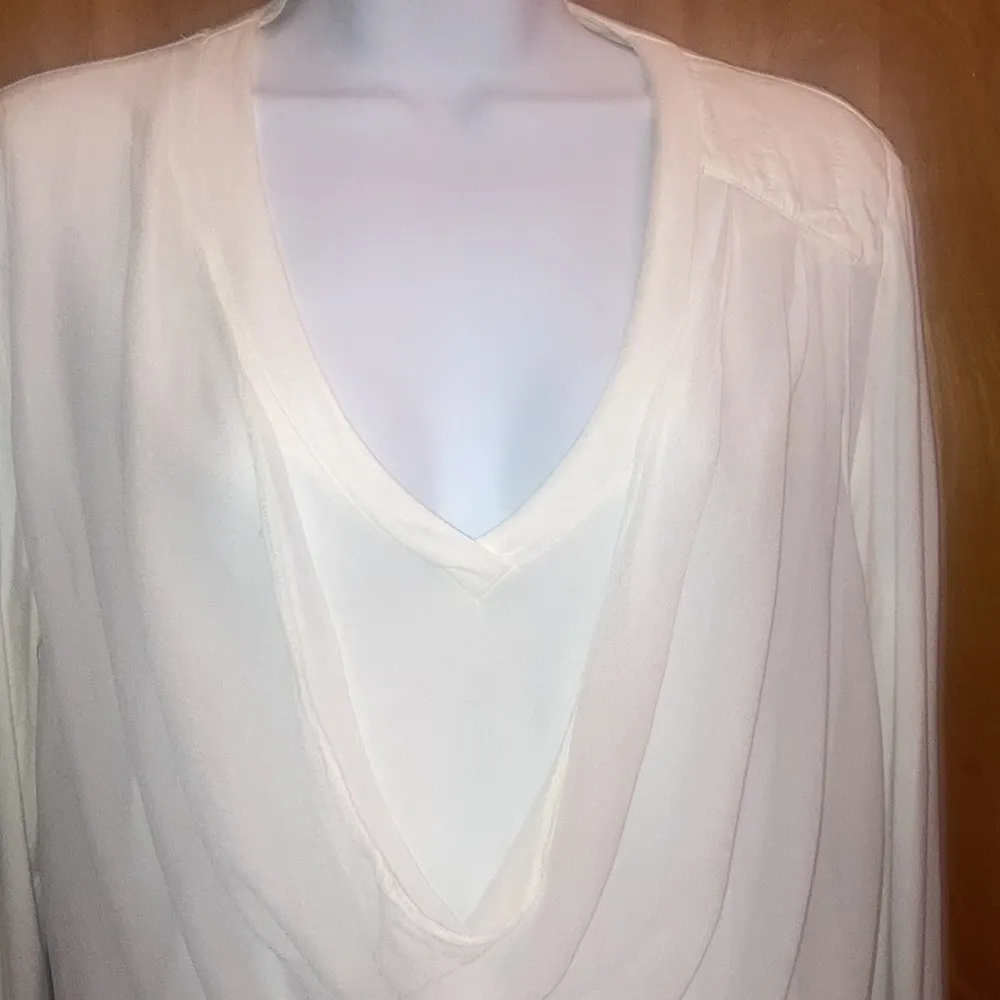 Cream White European Culture Forever Italy Long Sleeve Shirt - Image 9