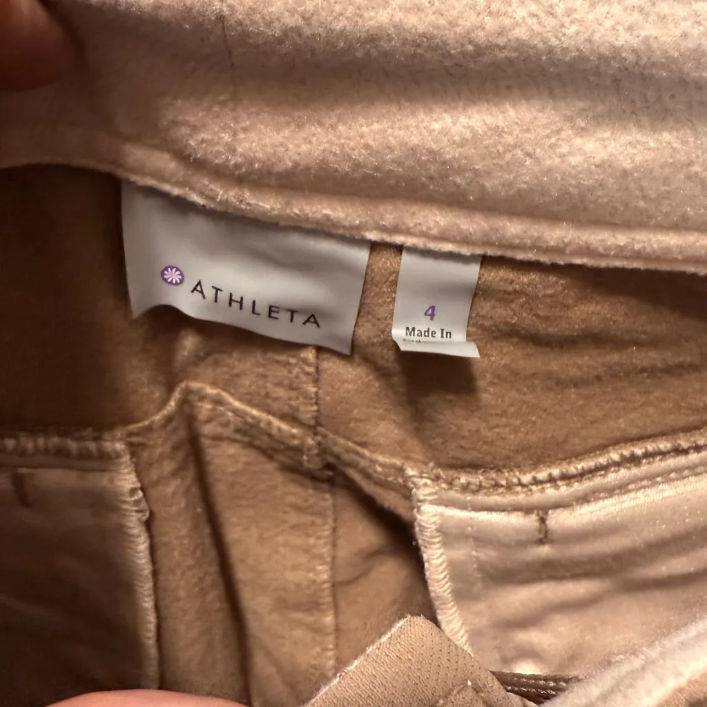Athleta Women's Tan Utility Hiking Pants Size 4‎ - Image 3