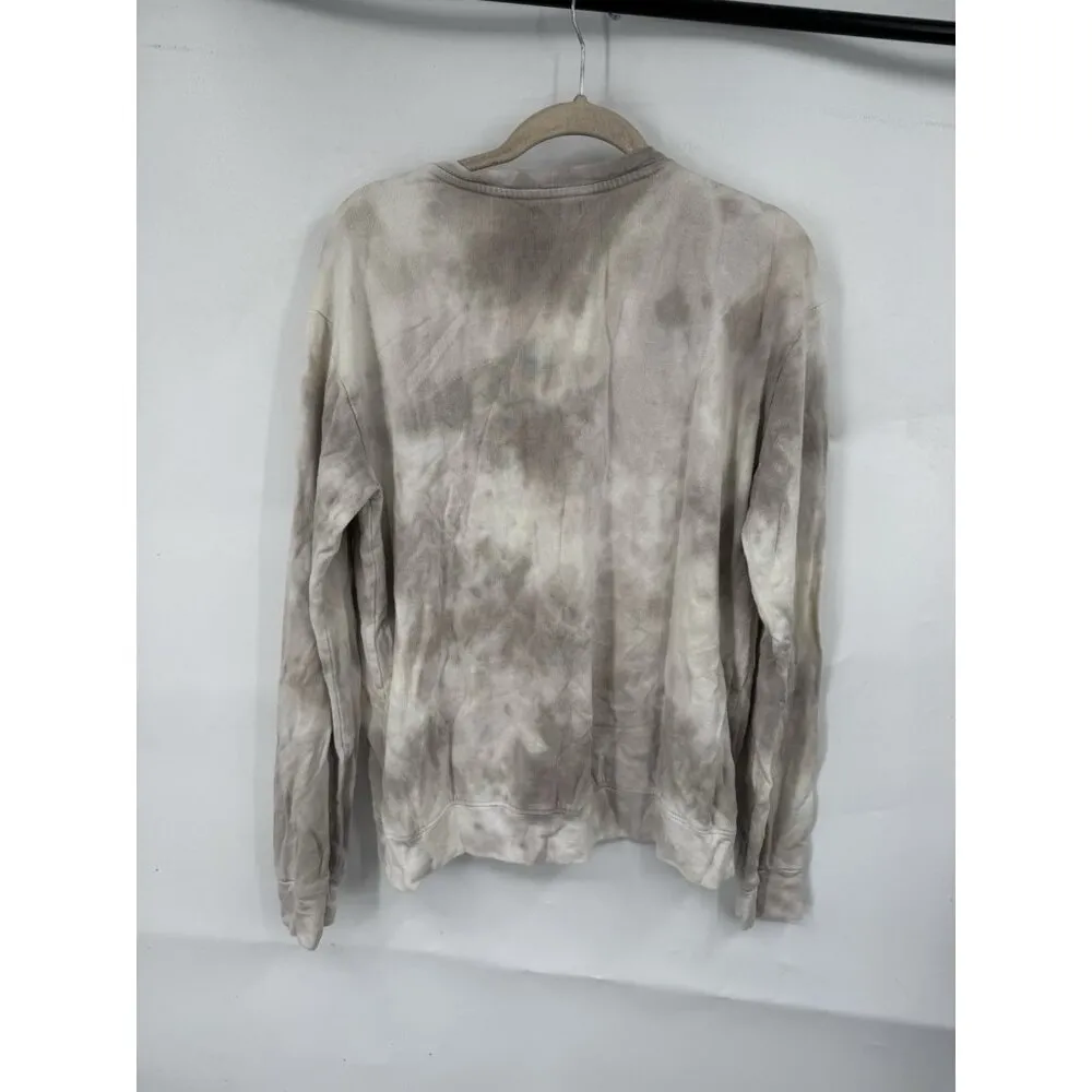 Sundry Evereve Tie Dye Sweatshirt Women 2/medium Grunge Athleisure Retro Hobo - Image 2
