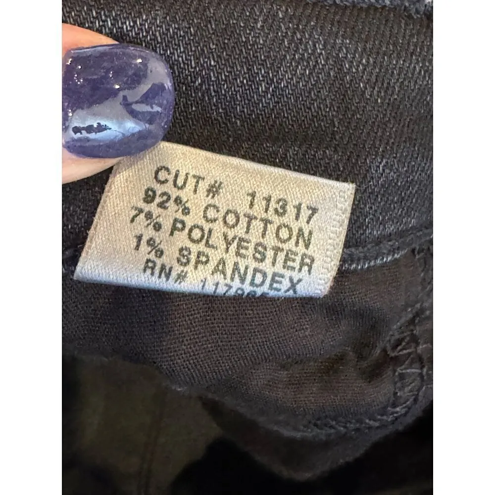 J Brand Jeans Women 26‎ Blue Denim Cotton Blend Dark Wash Tudor Skinny Leg Ankle - Image 14