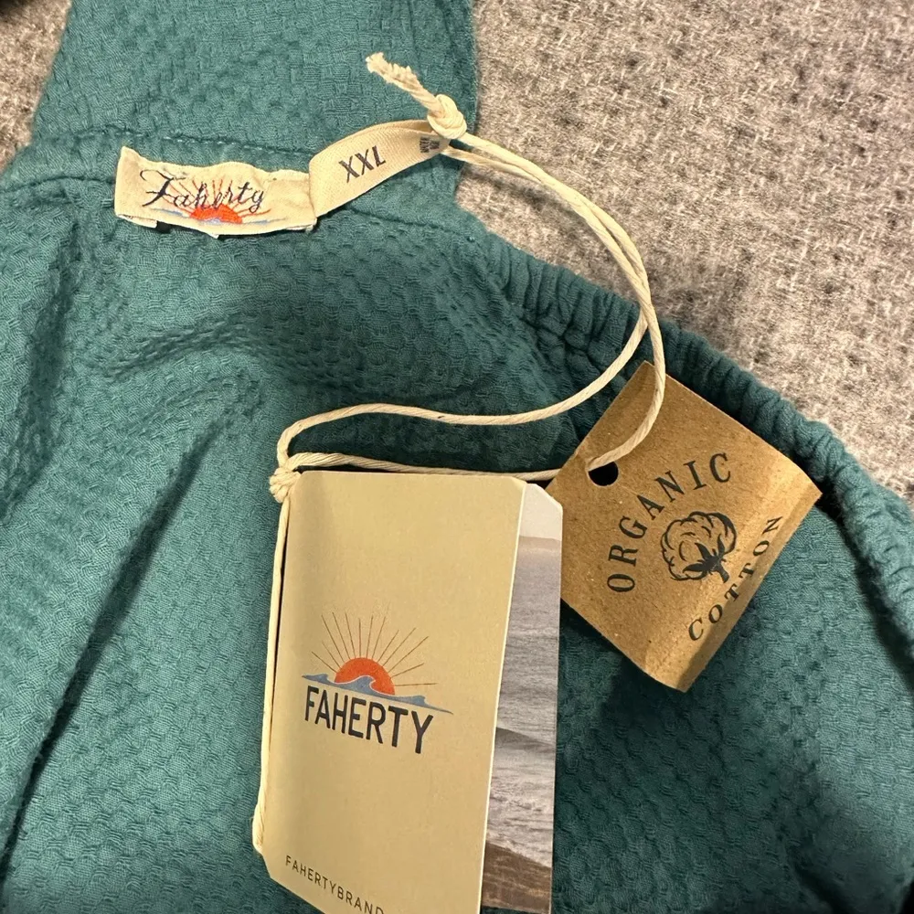 FAHERTY Bay Twist Seersucker Halter Dress Colonial Blue Nordstrom XXL $198 NWT - Image 9