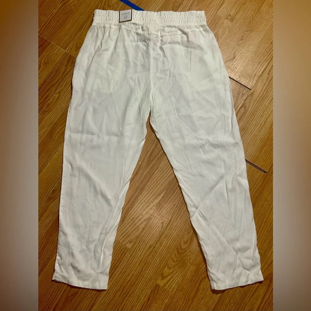 NWT White Chicos 1.5 Large  lightweight’beachy’ pant cropped - Image 8