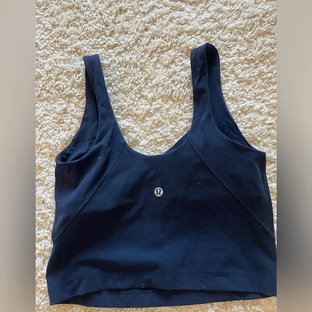 Lulu lemon Navy align tank - Image 2