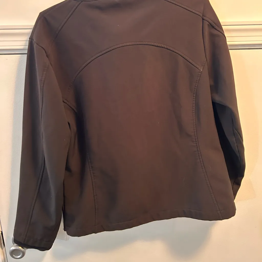 Snozu  Fleece Lined Lightweight Jacket/Coat—Large Black - Image 5