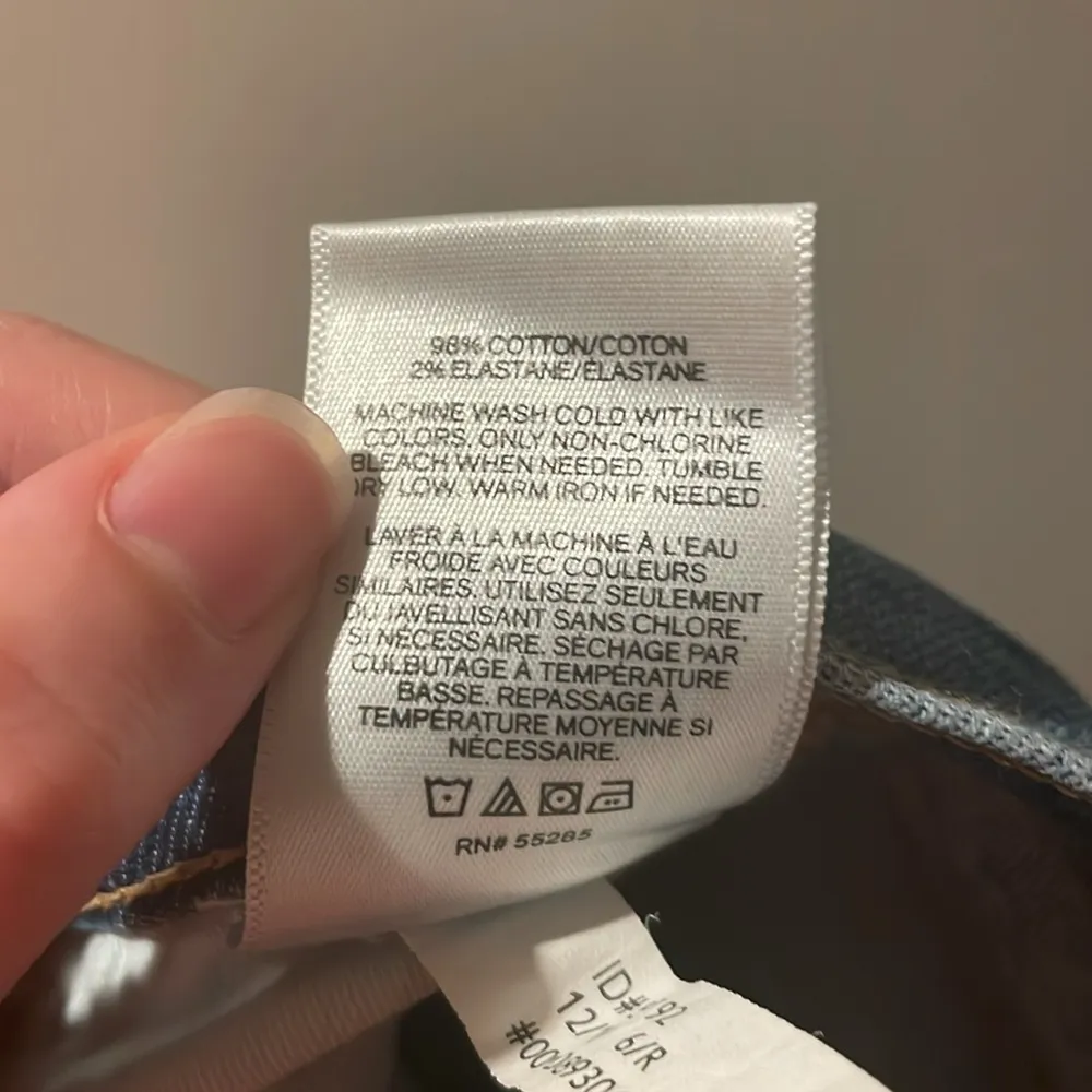 Express Super Hi Rise Straight Jeans Size 6 - Image 5