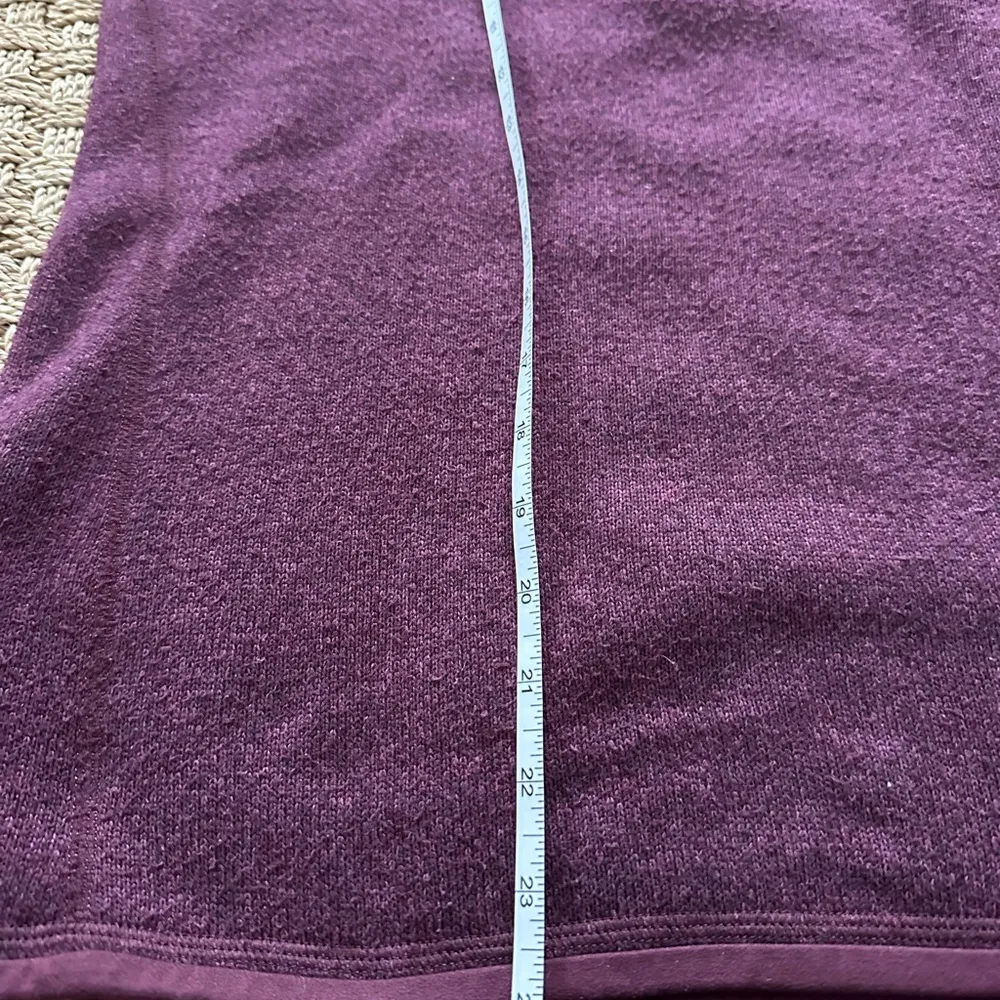 Women’s Medium Maroon Patagonia Better Sweater 1/4 Zip - Image 9