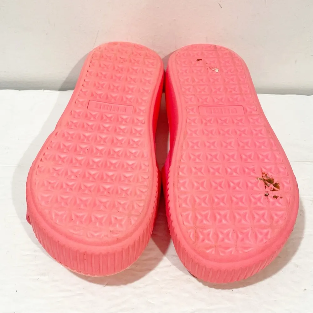 Puma Women’s Size 7.5 Bubble Gum Pink Platform Slide Sandal - Image 6