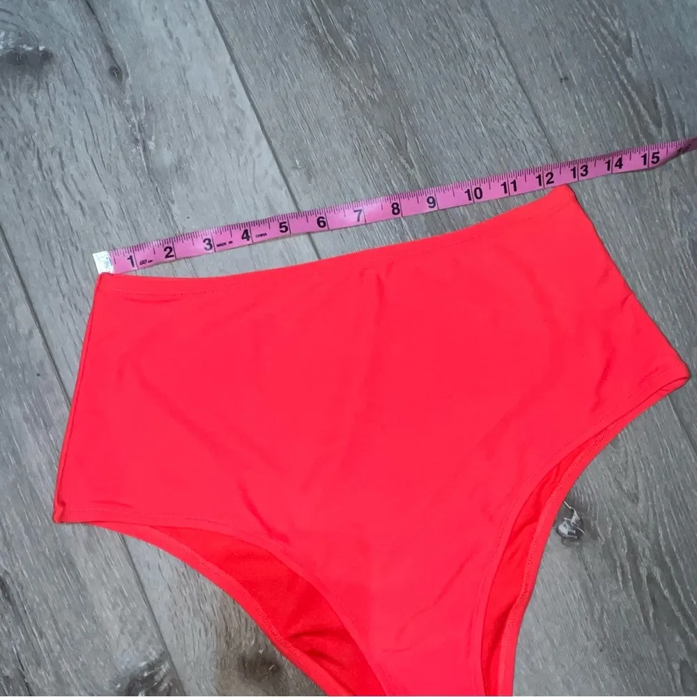 Aerie High Rise Cheeky M Vibrant High-Waisted Bikini Bottom NWOT - Image 4