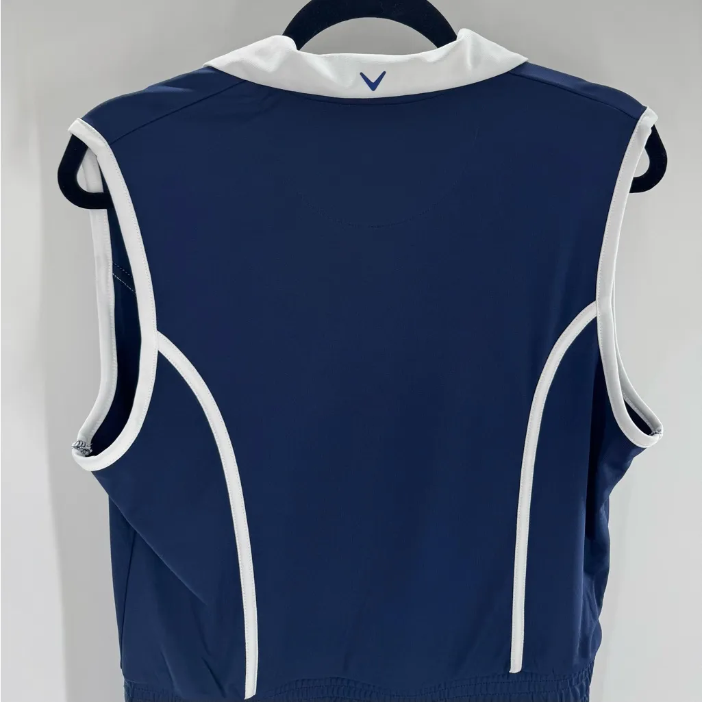 Callaway Women’s Color Block Golf Polo Dress Blue Size Large NWT - Image 12