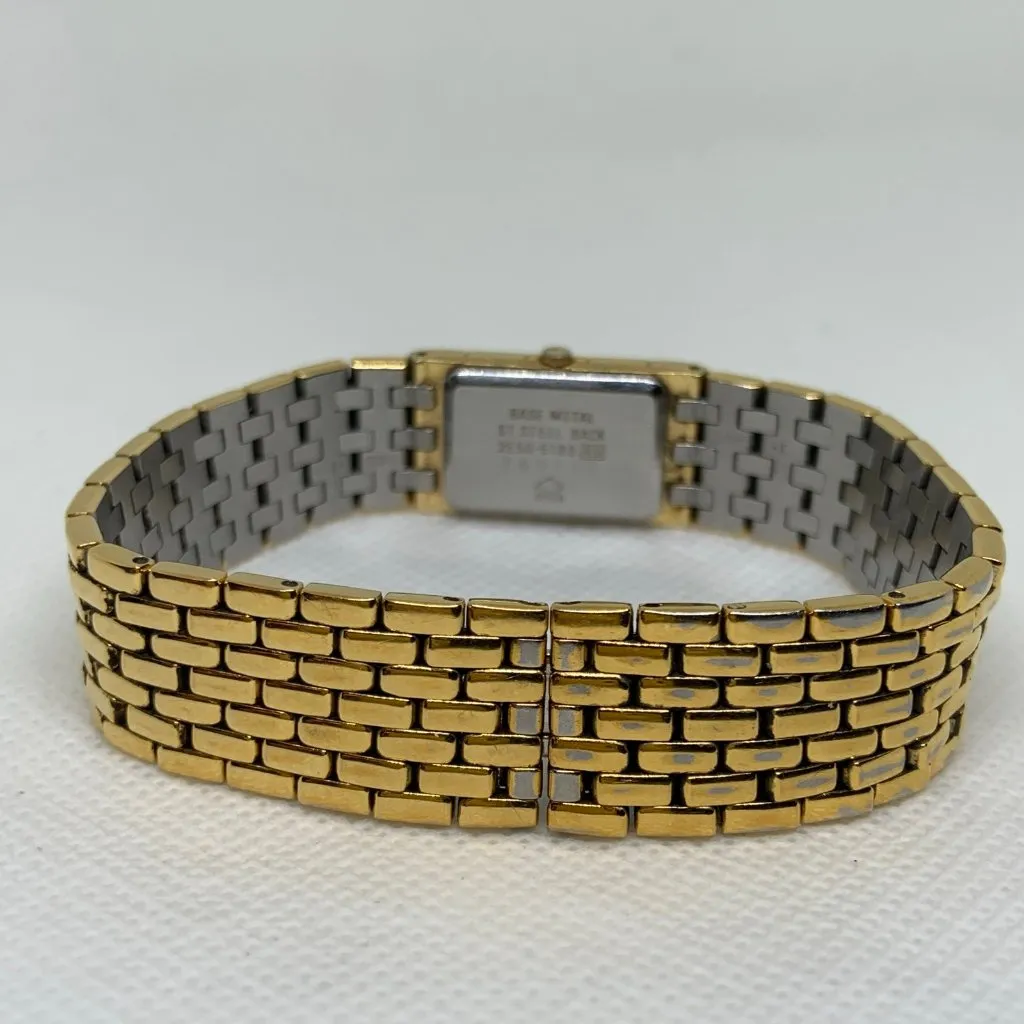 vintage Lassale Seiko quartz women’s watch gold tone 15mm 2E50-5189 running - Image 5