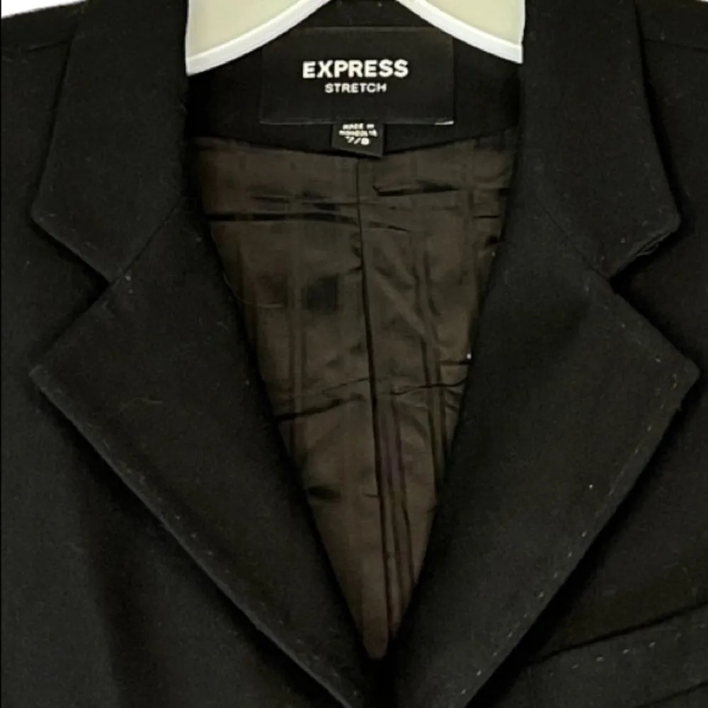 Express Stretch‎ Wool Blend Blazer - Image 2