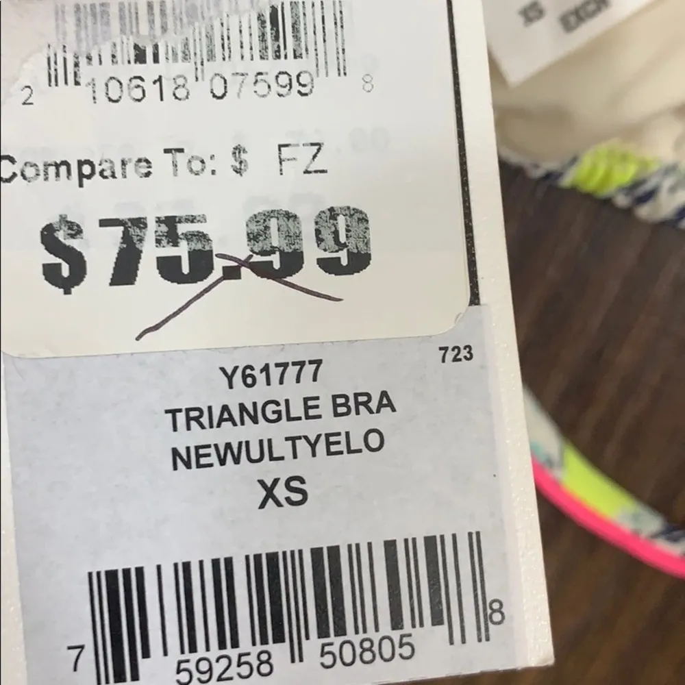 Juicy Couture Triangle Bra Newultyelo Bikini XS - Image 6