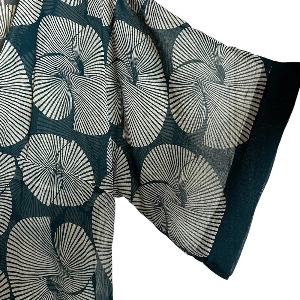 Vintage Poetry Y2K Babydoll Top Kimono Sleeve Boho Hippie Festival Size Small - Image 4