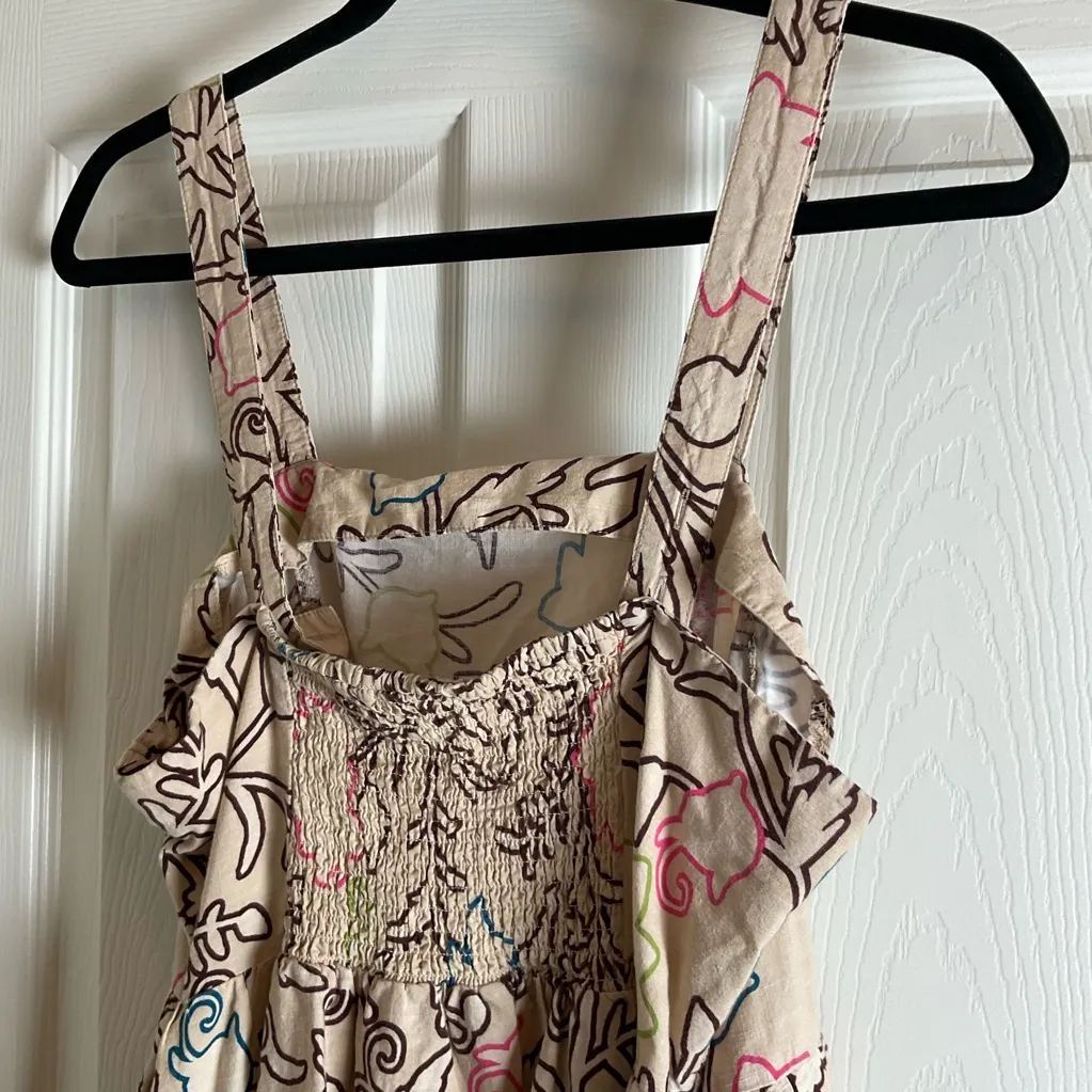 Knox Rose Cream Floral Pattern Maxi Dress - Image 9