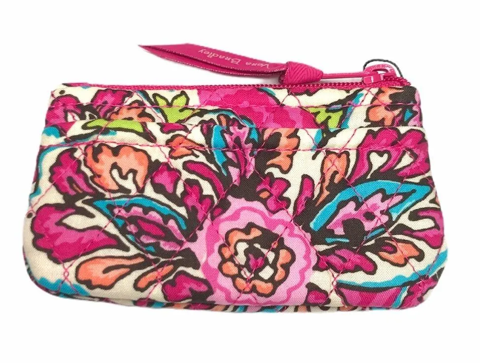 Vera Bradley Coin Purse Sunburst Floral Pink - Image 6