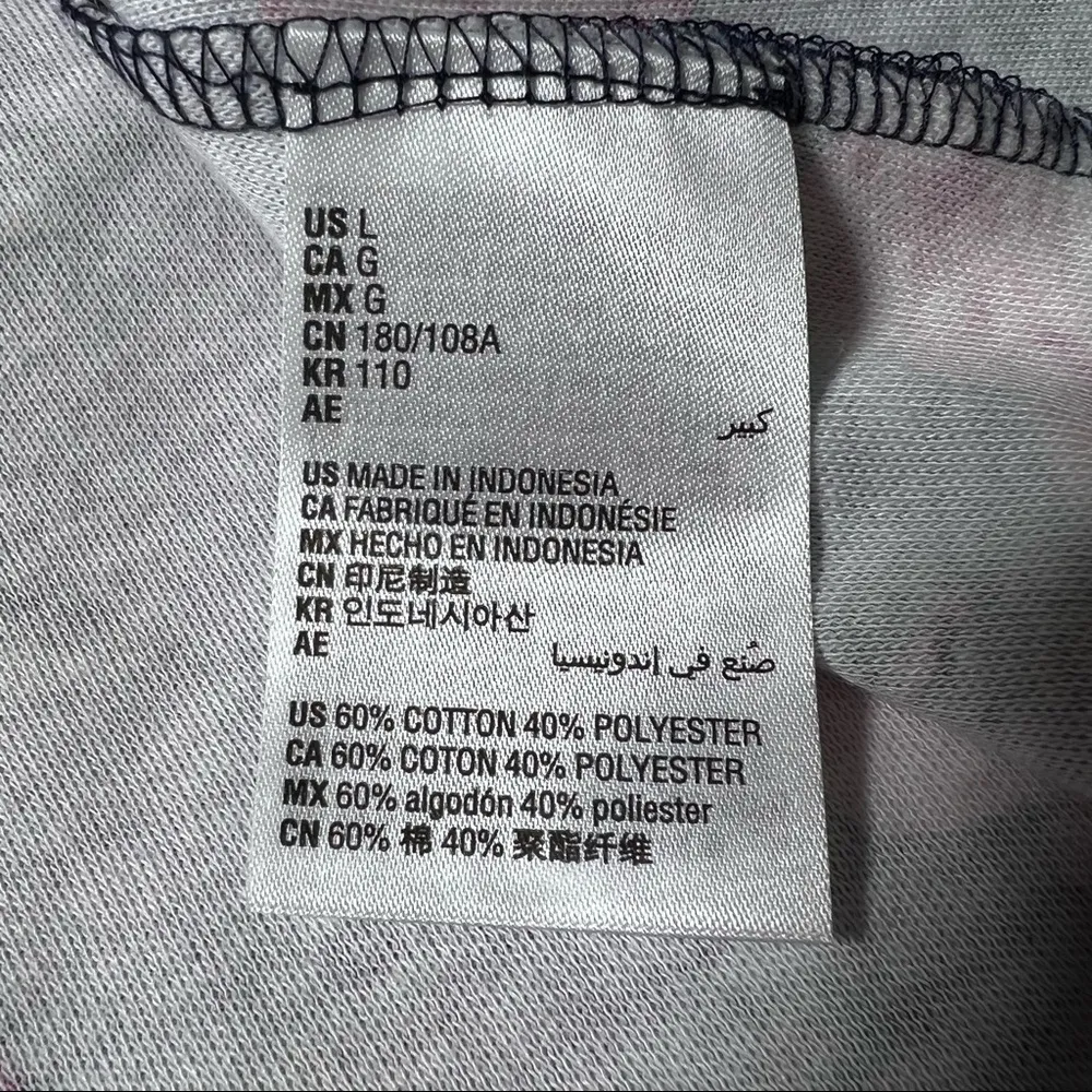 Karen Scott Sport Navy Blue Floral Print Short Sleeve Dress - Image 10