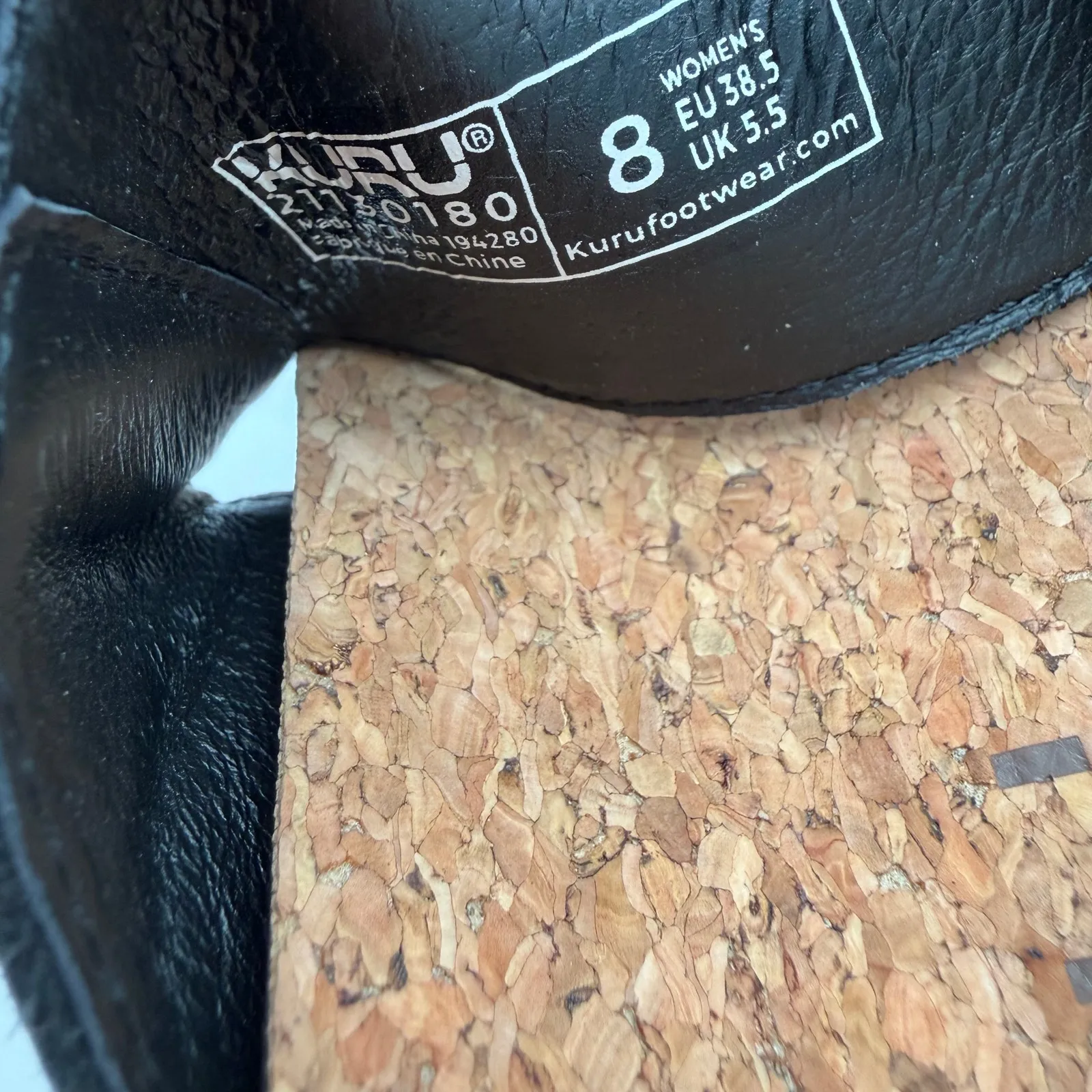 Kura Loma Tila Casual Comfort Support Vacation Black Tan Sandal Platform 8 - Image 5