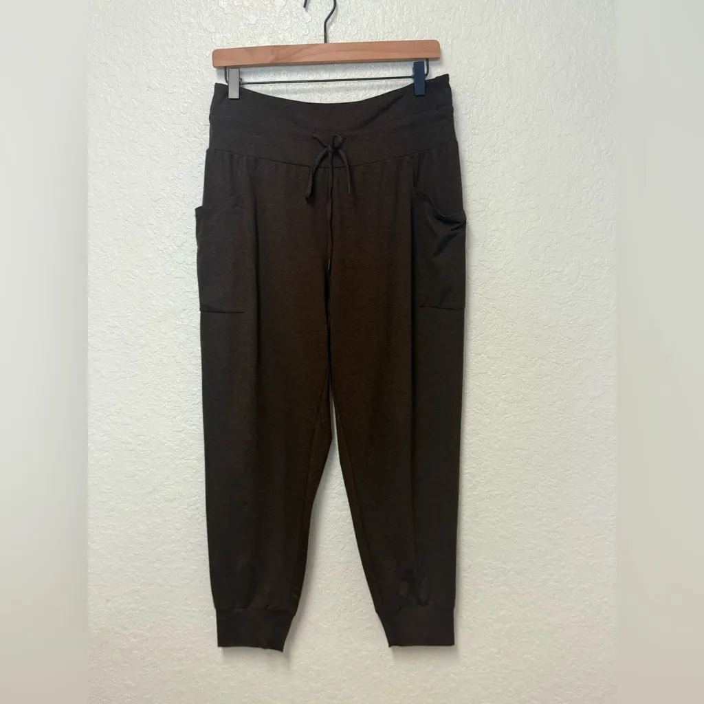 LOU & GREY Brown Jogger Pants Size Large - Image 2