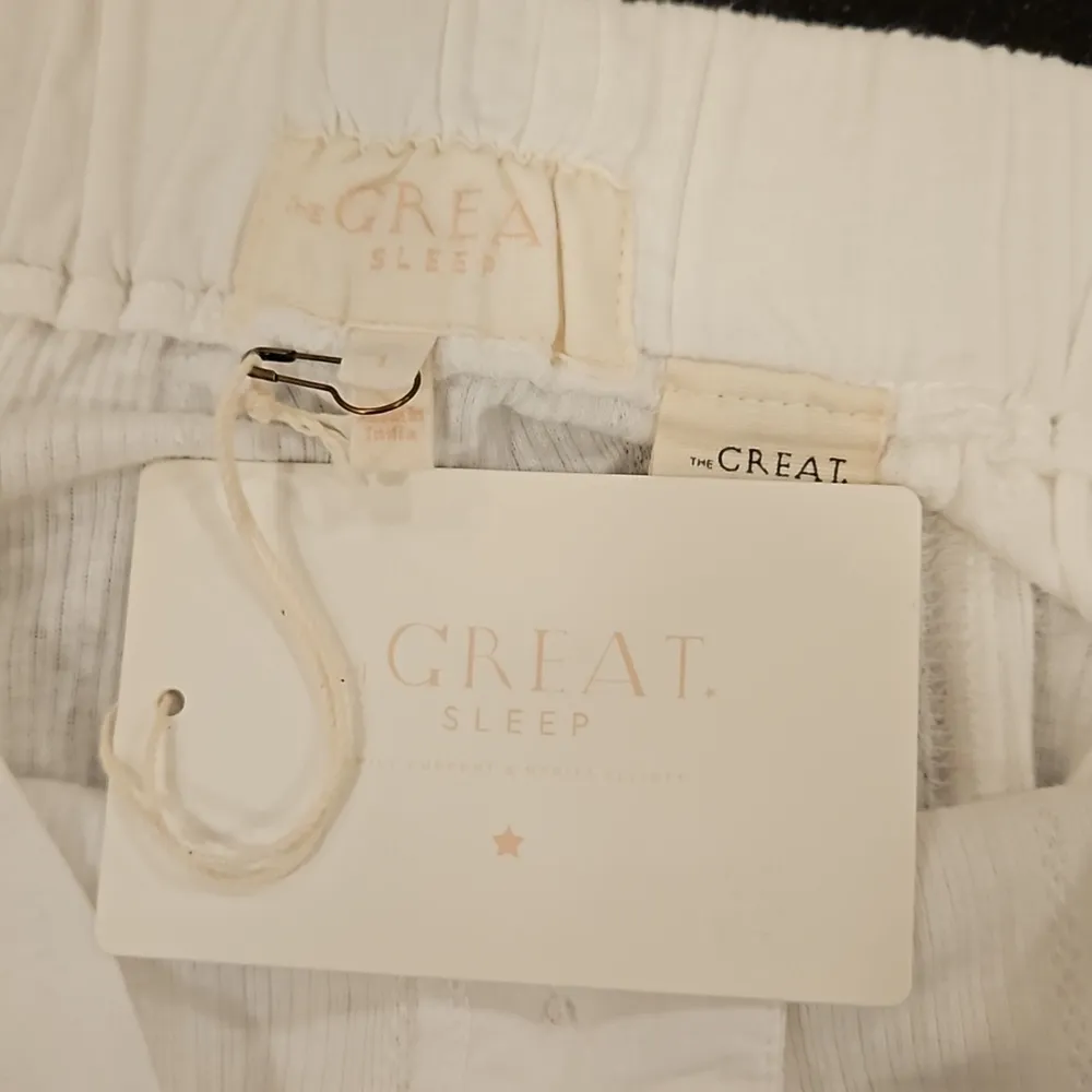 💕THE GREAT💕 The Pointelle Long John ~ True White Size 1 Small NWT - Image 10