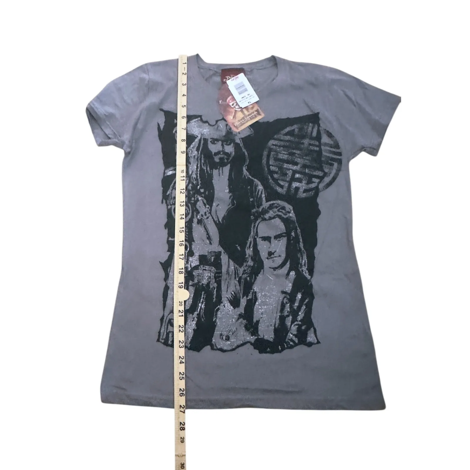 Hot Topic Pirates of the Caribbean Will Turner Jack Sparrow Graphic T Shirt XL - Image 9